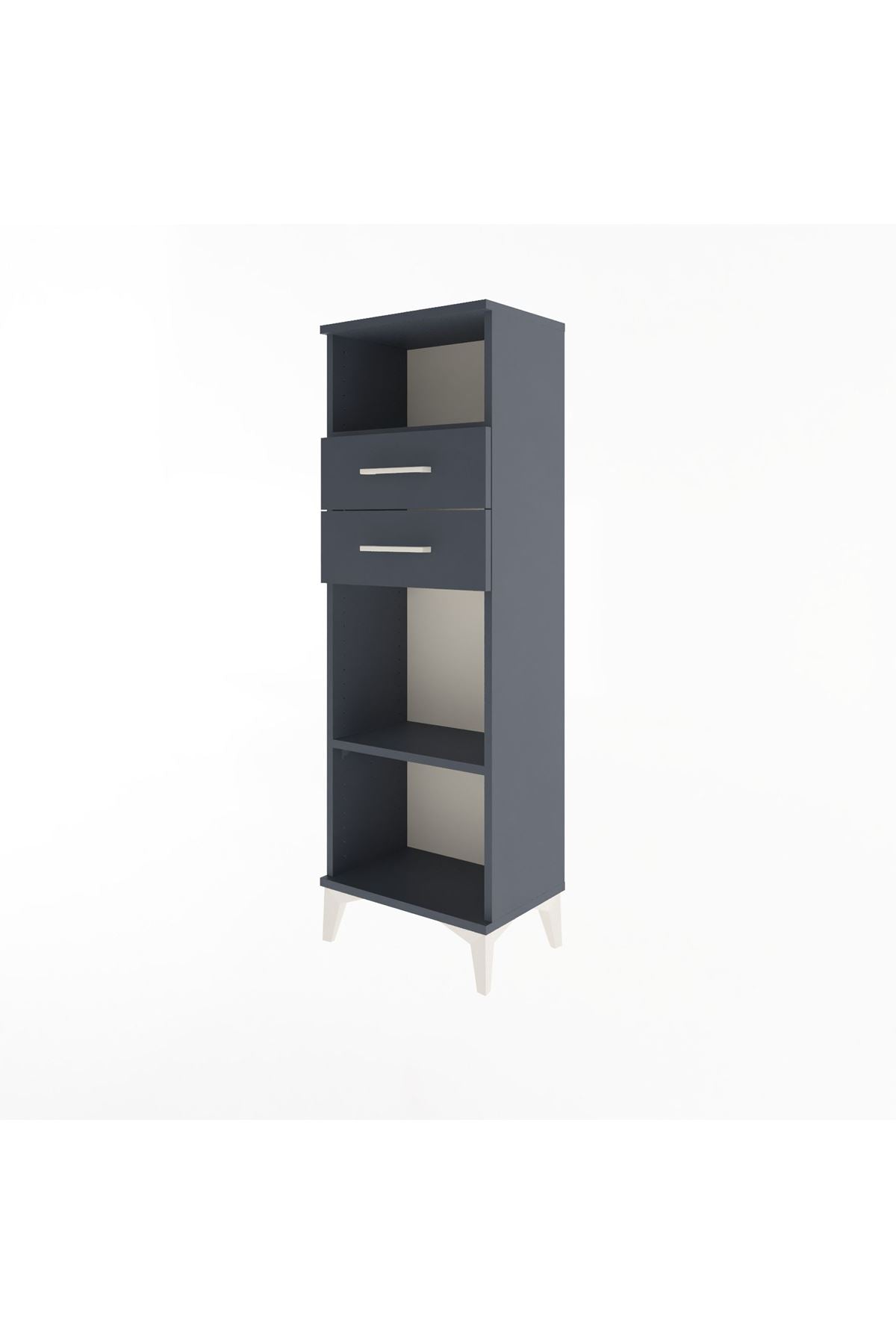 Arges Dolap 2 Raflı 2 Çekmeceli 44x30x134 - S16M041V5A