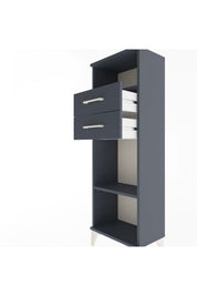 Arges Dolap 2 Raflı 2 Çekmeceli 44x30x134 - S16M041V5A