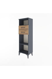 Arges Dolap 2 Raflı 2 Çekmeceli 44x30x134 - S16M041V6A