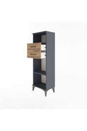 Arges Dolap 2 Raflı 2 Çekmeceli 44x30x134 - S16M041V6A