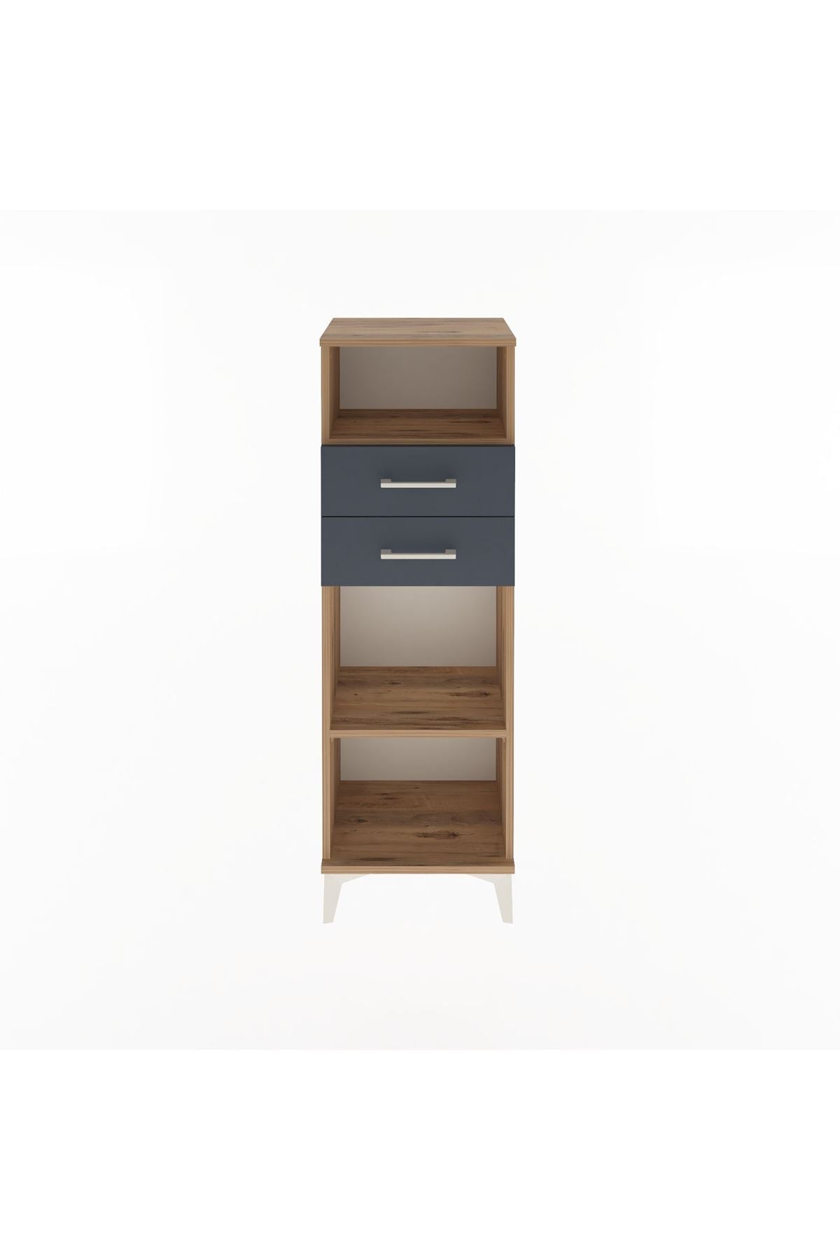 Arges Dolap 2 Raflı 2 Çekmeceli 44x30x134 - S16M041V8A