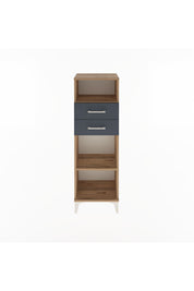 Arges Dolap 2 Raflı 2 Çekmeceli 44x30x134 - S16M041V8A