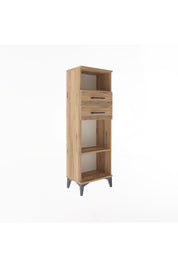Arges Dolap 2 Raflı 2 Çekmeceli 44x30x134 - S16M041V9A