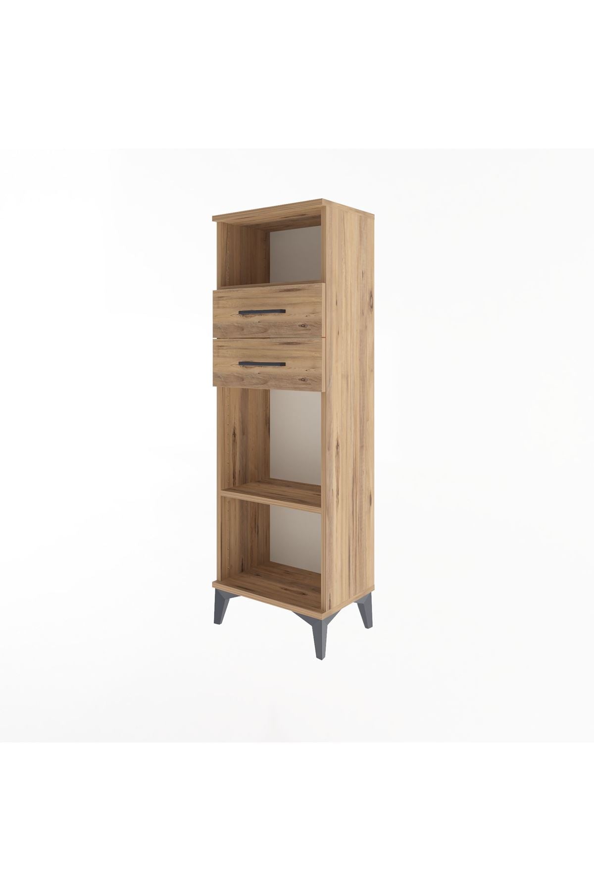 Arges Dolap 2 Raflı 2 Çekmeceli 44x30x134 - S16M041V9A