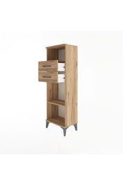 Arges Dolap 2 Raflı 2 Çekmeceli 44x30x134 - S16M041V9A