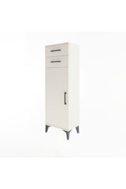 Arges Dolap 2 Raflı 2 Çekmeceli Tek Kapaklı 44x30x134 - S16M042V1A