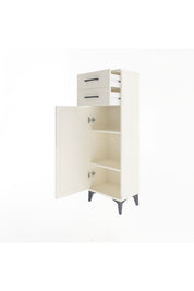 Arges Dolap 2 Raflı 2 Çekmeceli Tek Kapaklı 44x30x134 - S16M042V1A