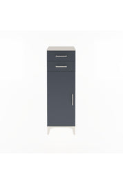 Arges Dolap 2 Raflı 2 Çekmeceli Tek Kapaklı 44x30x134 - S16M042V2A