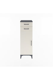 Arges Dolap 2 Raflı 2 Çekmeceli Tek Kapaklı 44x30x134 - S16M042V4A