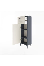 Arges Dolap 2 Raflı 2 Çekmeceli Tek Kapaklı 44x30x134 - S16M042V4A