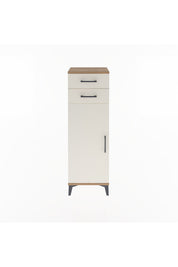 Arges Dolap 2 Raflı 2 Çekmeceli Tek Kapaklı 44x30x134 - S16M042V7A