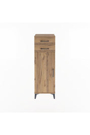 Arges Dolap 2 Raflı 2 Çekmeceli Tek Kapaklı 44x30x134 - S16M042V9A