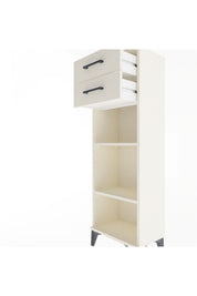 Arges Dolap 2 Raflı 2 Çekmeceli 44x30x134 - S16M043V1A