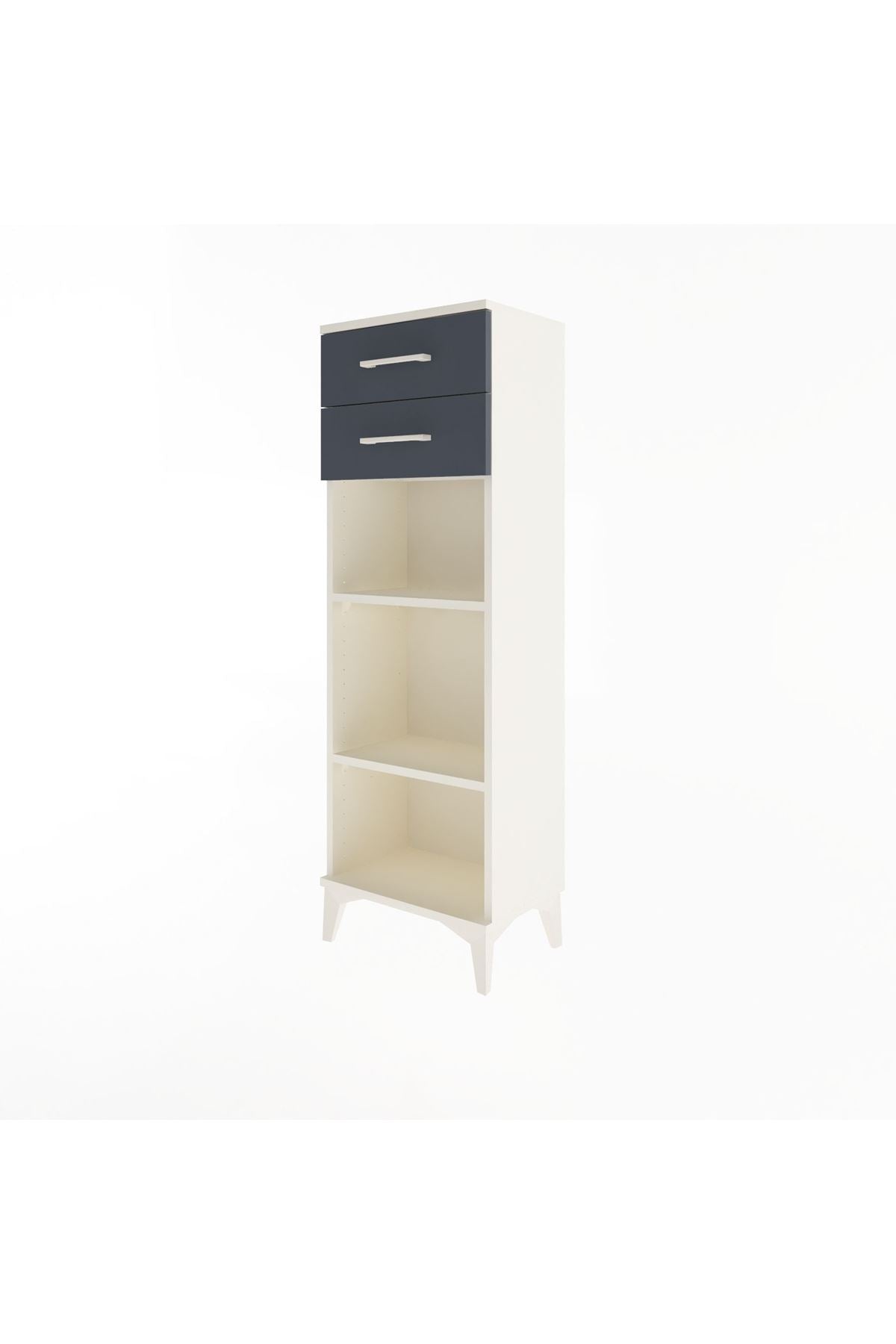 Arges Dolap 2 Raflı 2 Çekmeceli 44x30x134 - S16M043V2A