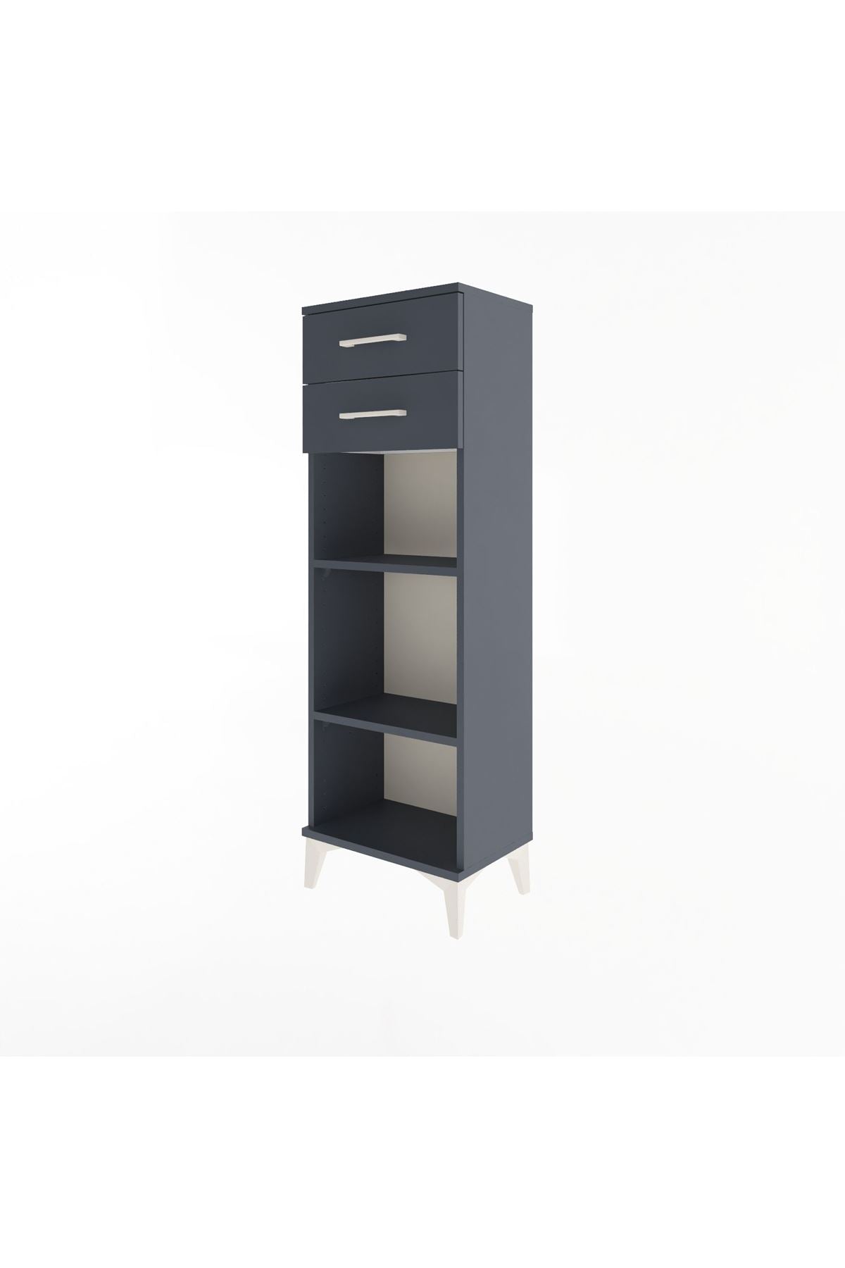 Arges Dolap 2 Raflı 2 Çekmeceli 44x30x134 - S16M043V5A