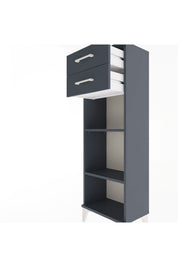 Arges Dolap 2 Raflı 2 Çekmeceli 44x30x134 - S16M043V5A