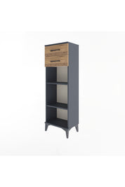 Arges Dolap 2 Raflı 2 Çekmeceli 44x30x134 - S16M043V6A