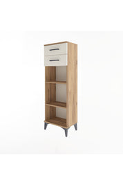 Arges Dolap 2 Raflı 2 Çekmeceli 44x30x134 - S16M043V7A