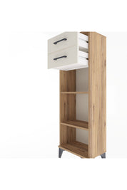 Arges Dolap 2 Raflı 2 Çekmeceli 44x30x134 - S16M043V7A