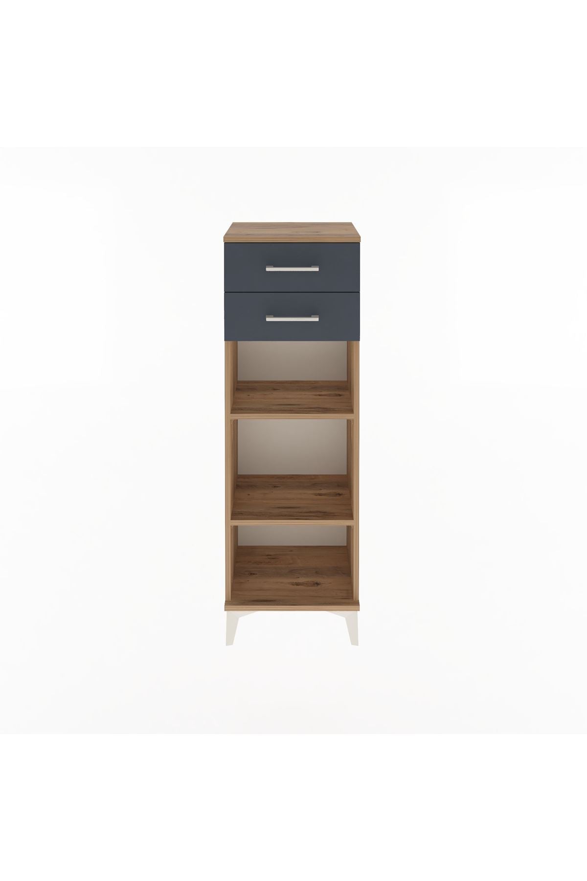 Arges Dolap 2 Raflı 2 Çekmeceli 44x30x134 - S16M043V8A