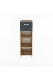 Arges Dolap 2 Raflı 2 Çekmeceli 44x30x134 - S16M043V8A
