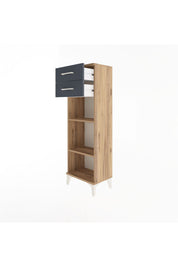 Arges Dolap 2 Raflı 2 Çekmeceli 44x30x134 - S16M043V8A