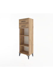 Arges Dolap 2 Raflı 2 Çekmeceli 44x30x134 - S16M043V9A