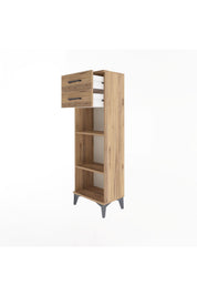 Arges Dolap 2 Raflı 2 Çekmeceli 44x30x134 - S16M043V9A