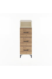Arges Dolap Tek Raflı 3 Çekmeceli 44x30x134 - S16M044V3A