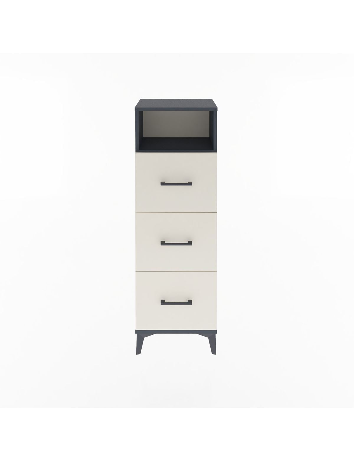 Arges Dolap Tek Raflı 3 Çekmeceli 44x30x134 - S16M044V4A