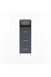 Arges Dolap Tek Raflı 3 Çekmeceli 44x30x134 - S16M044V5A