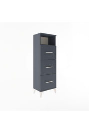 Arges Dolap Tek Raflı 3 Çekmeceli 44x30x134 - S16M044V5A