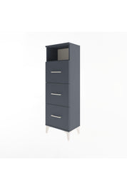 Arges Dolap Tek Raflı 3 Çekmeceli 44x30x134 - S16M044V5A
