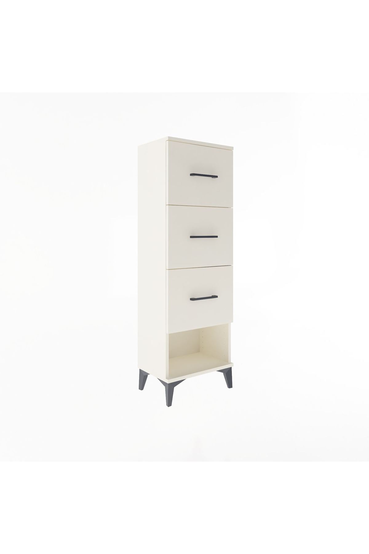 Arges Dolap 3 Çekmeceli 44x30x134 - S16M045V1A