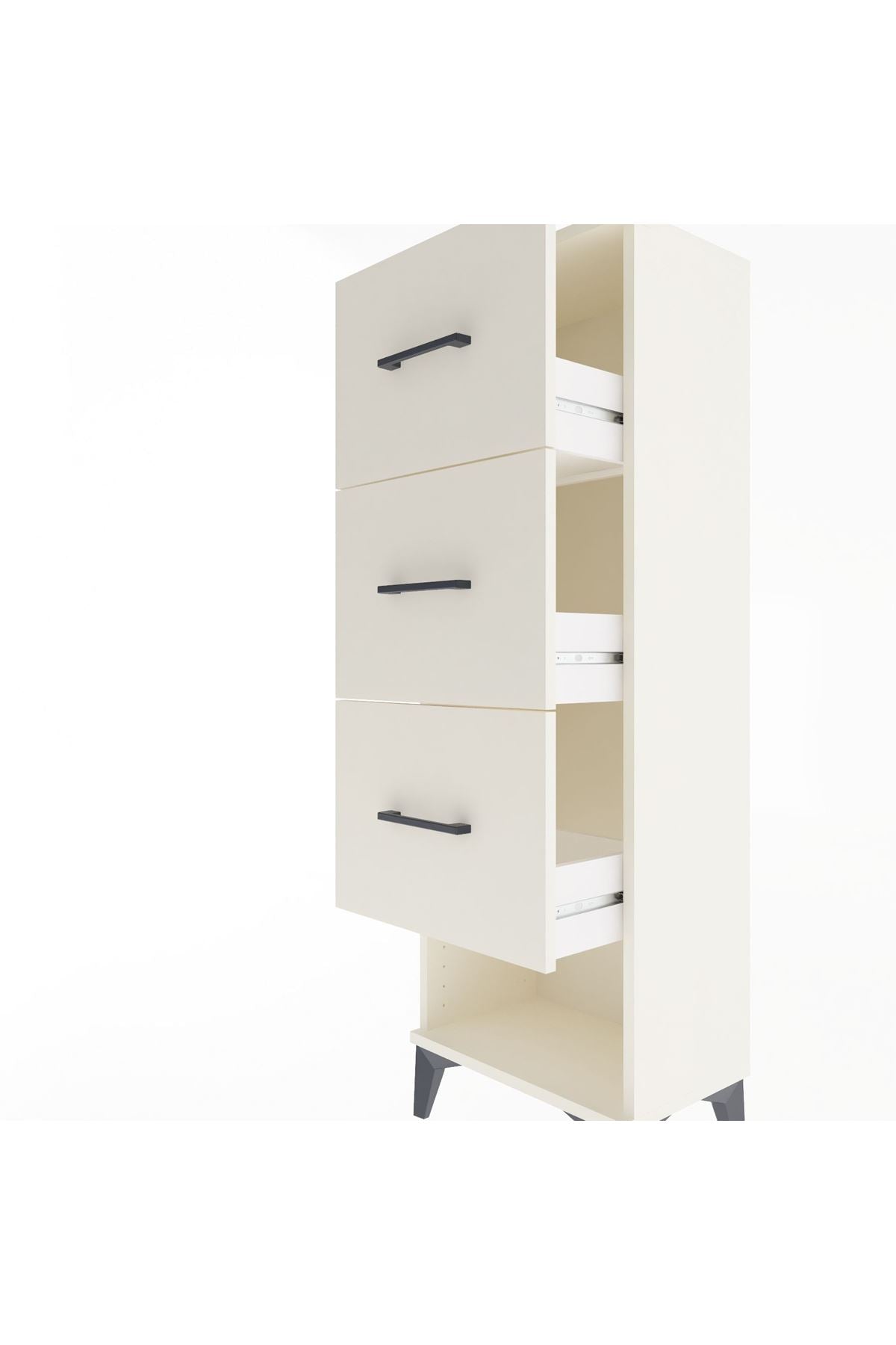 Arges Dolap 3 Çekmeceli 44x30x134 - S16M045V1A