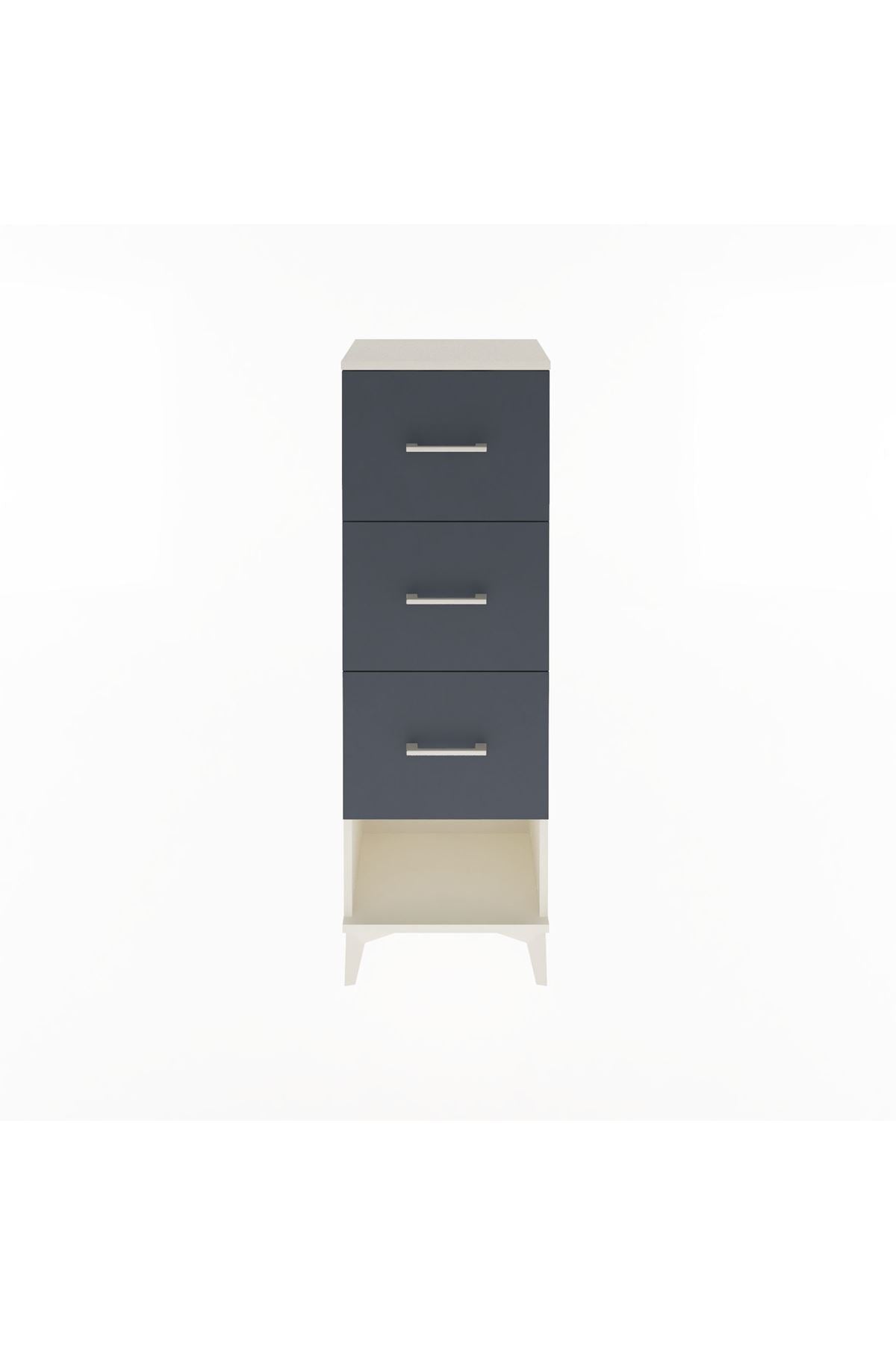 Arges Dolap 3 Çekmeceli 44x30x134 - S16M045V2A