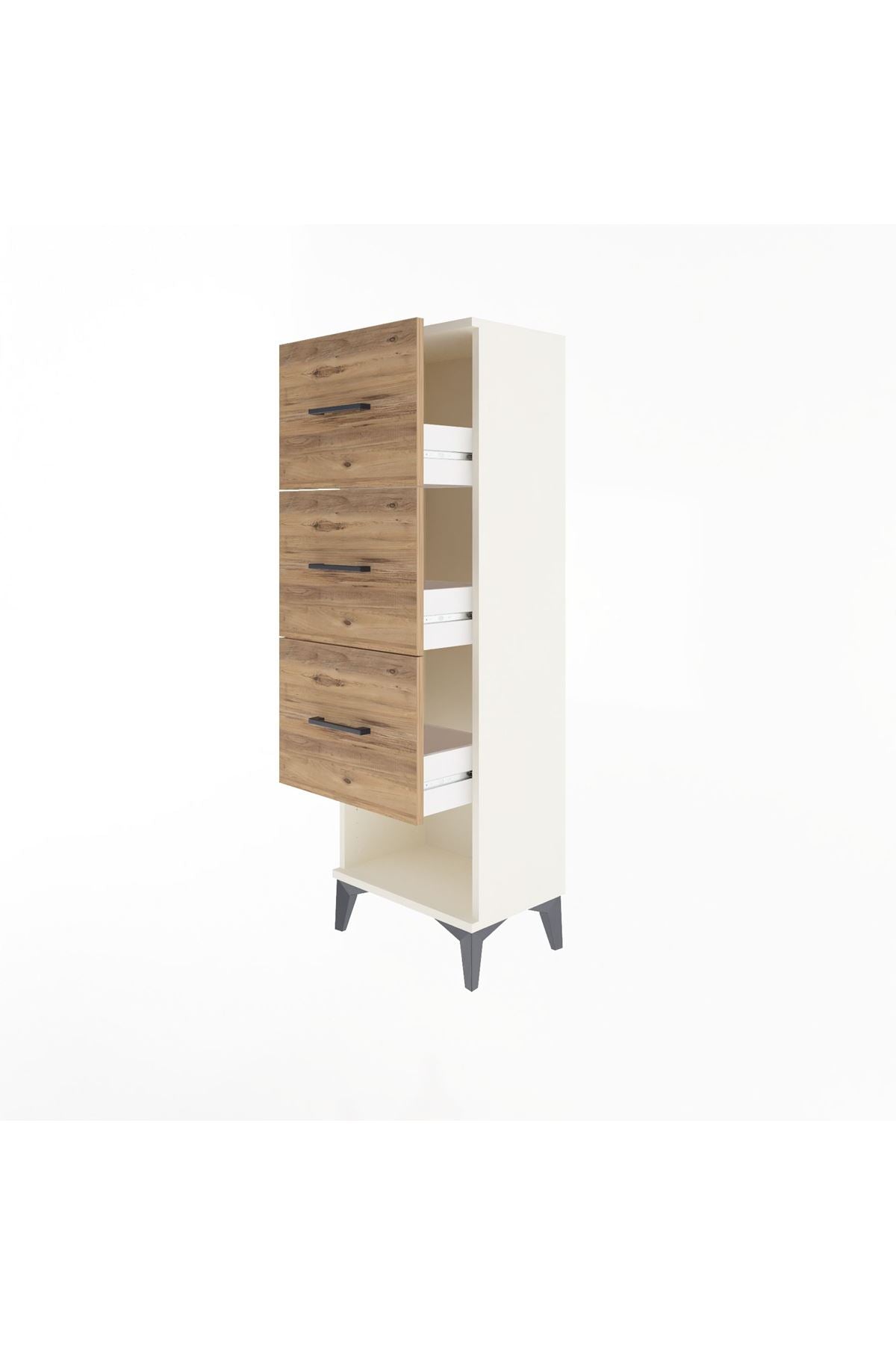Arges Dolap 3 Çekmeceli 44x30x134 - S16M045V3A