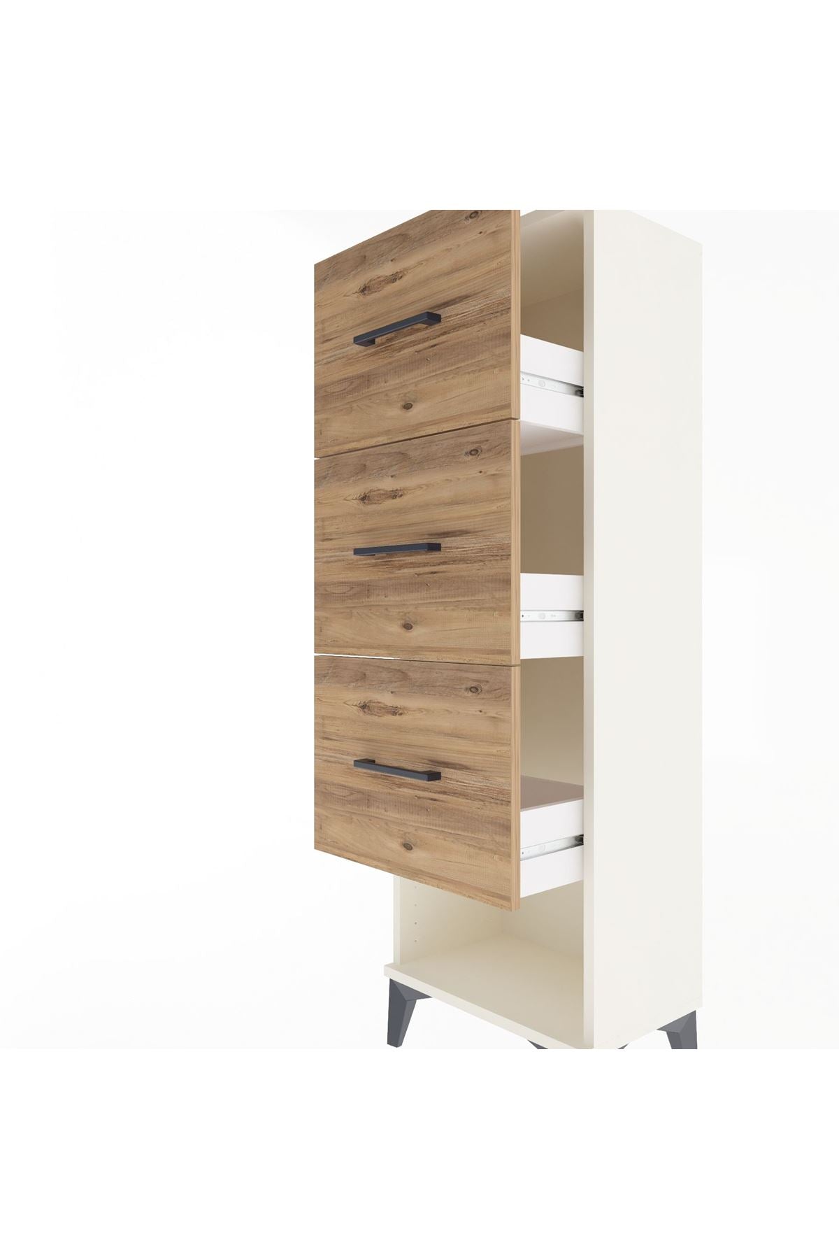 Arges Dolap 3 Çekmeceli 44x30x134 - S16M045V3A