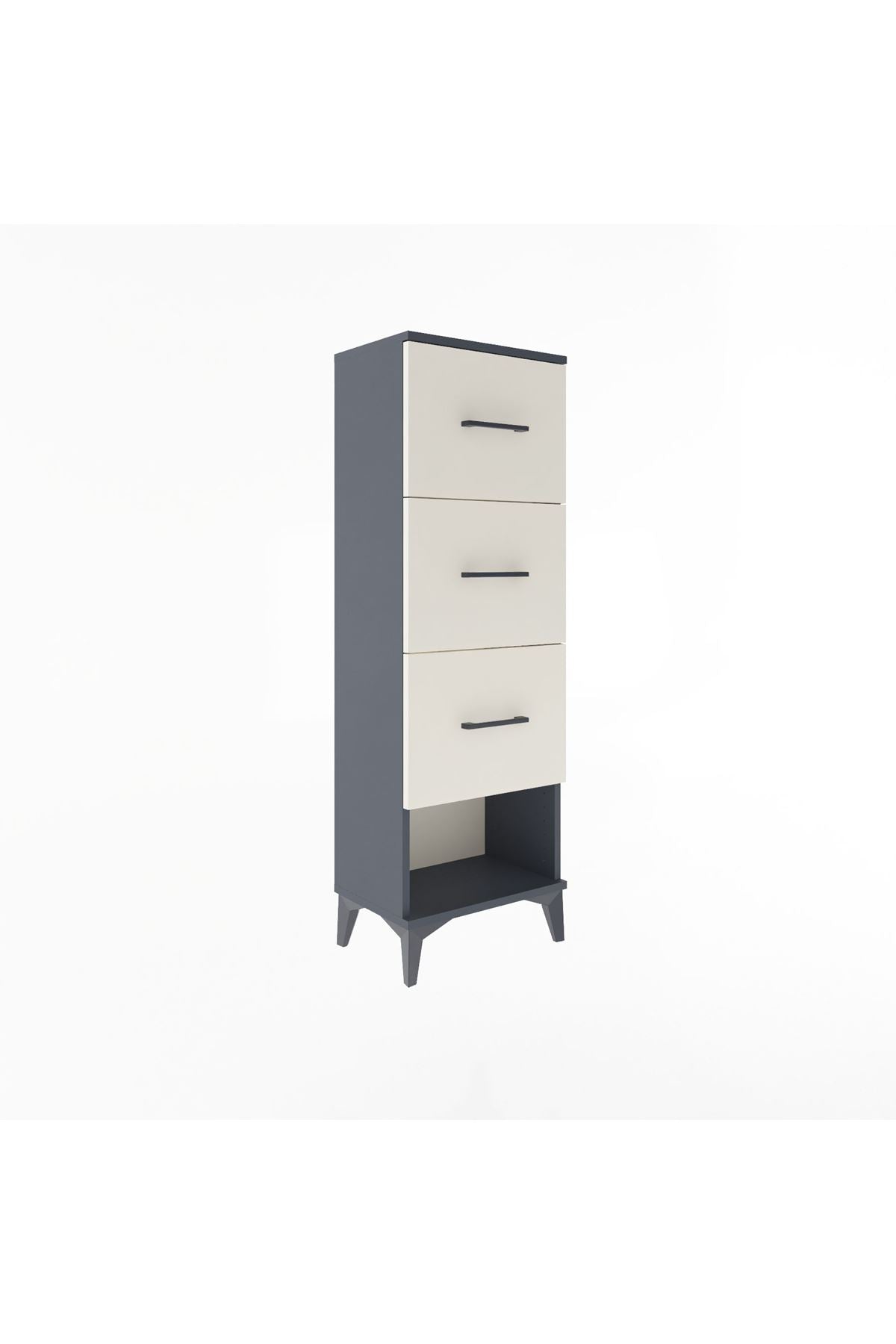 Arges Dolap 3 Çekmeceli 44x30x134 - S16M045V4A