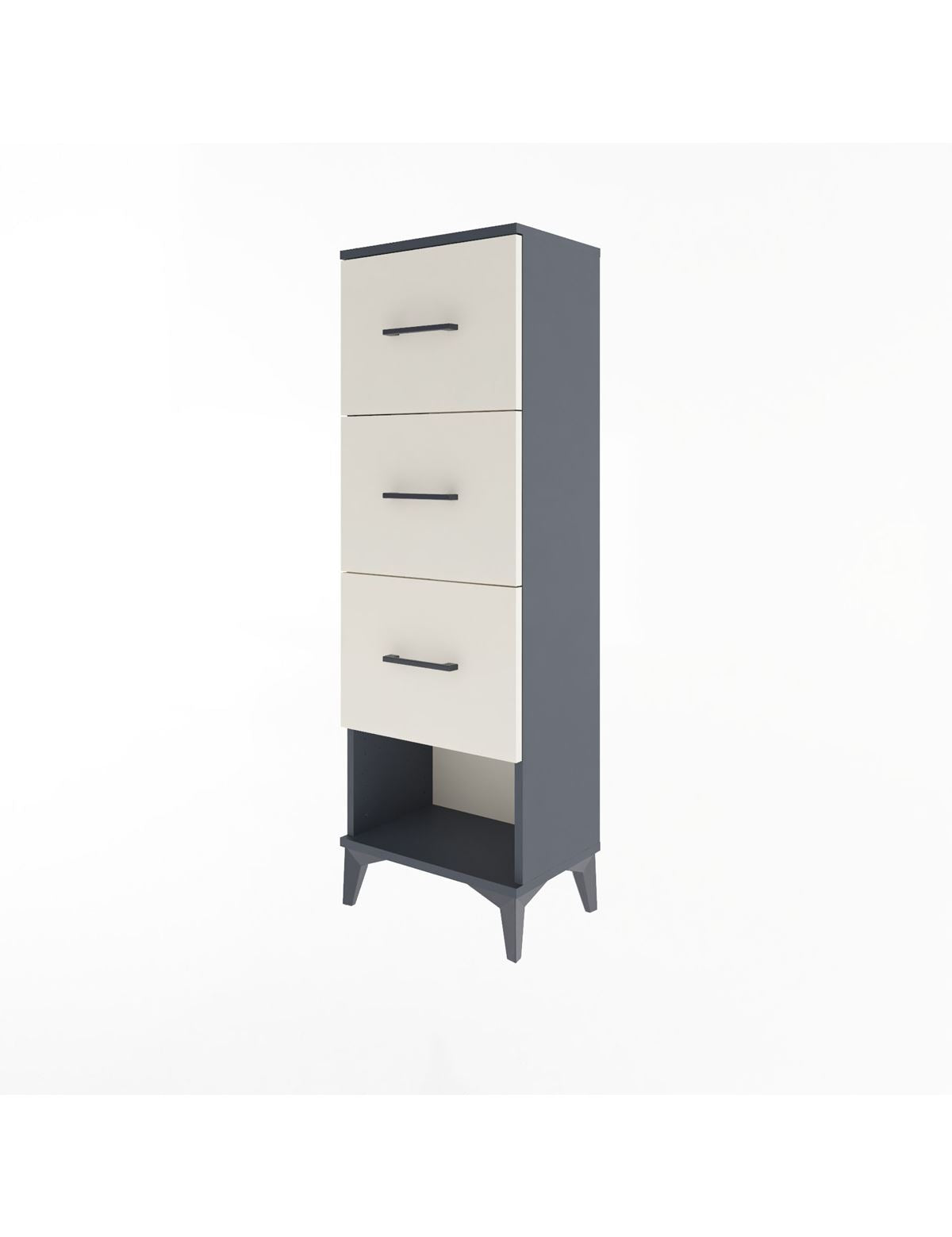 Arges Dolap 3 Çekmeceli 44x30x134 - S16M045V4A