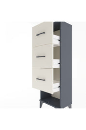 Arges Dolap 3 Çekmeceli 44x30x134 - S16M045V4A