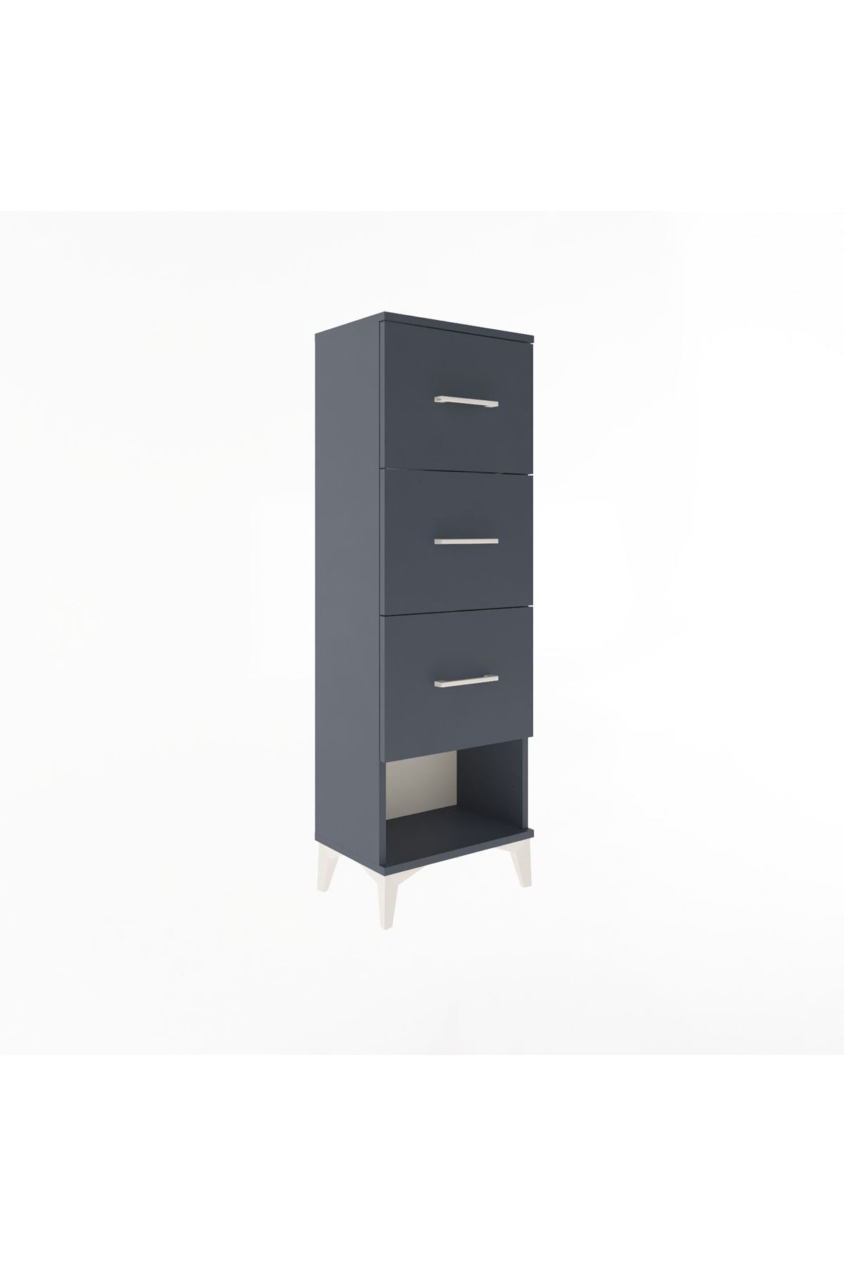 Arges Dolap 3 Çekmeceli 44x30x134 - S16M045V5A