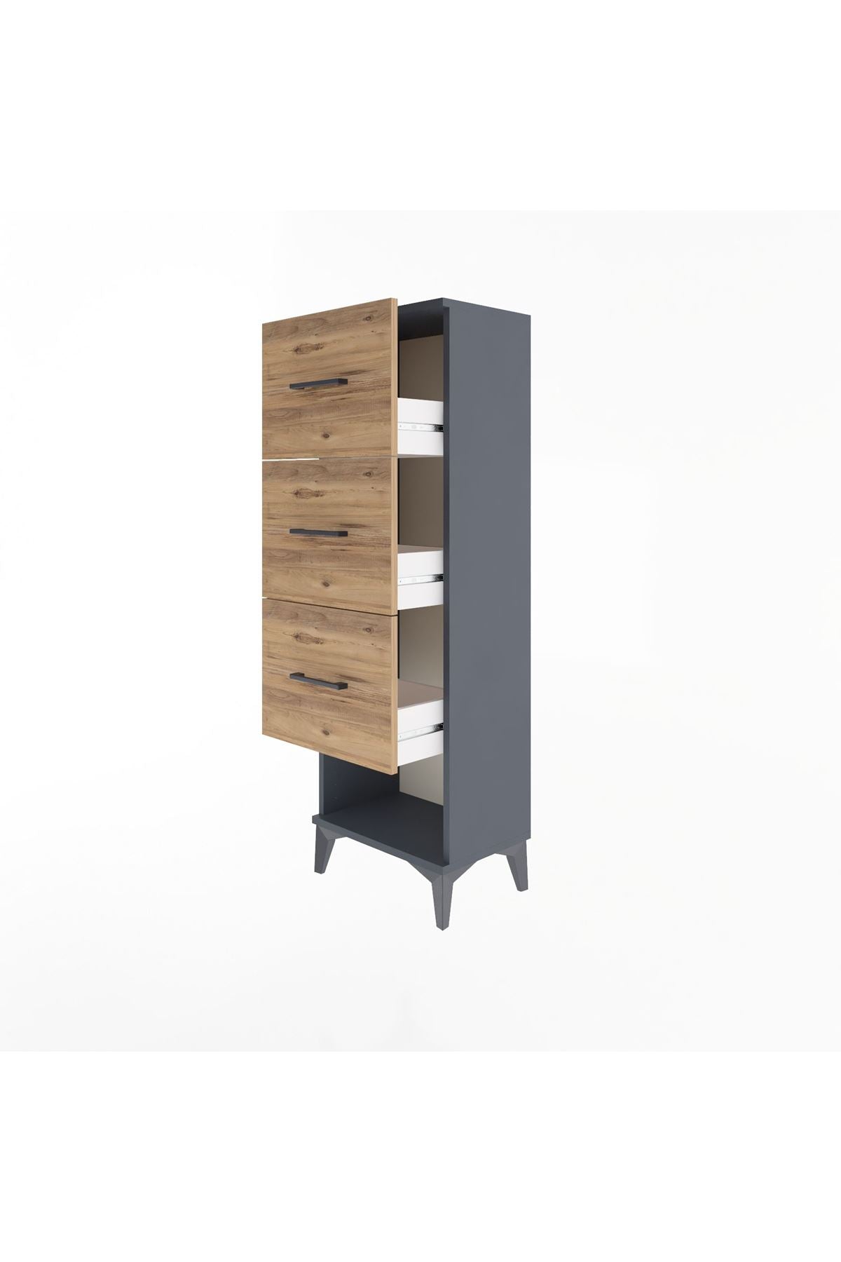 Arges Dolap 3 Çekmeceli 44x30x134 - S16M045V6A