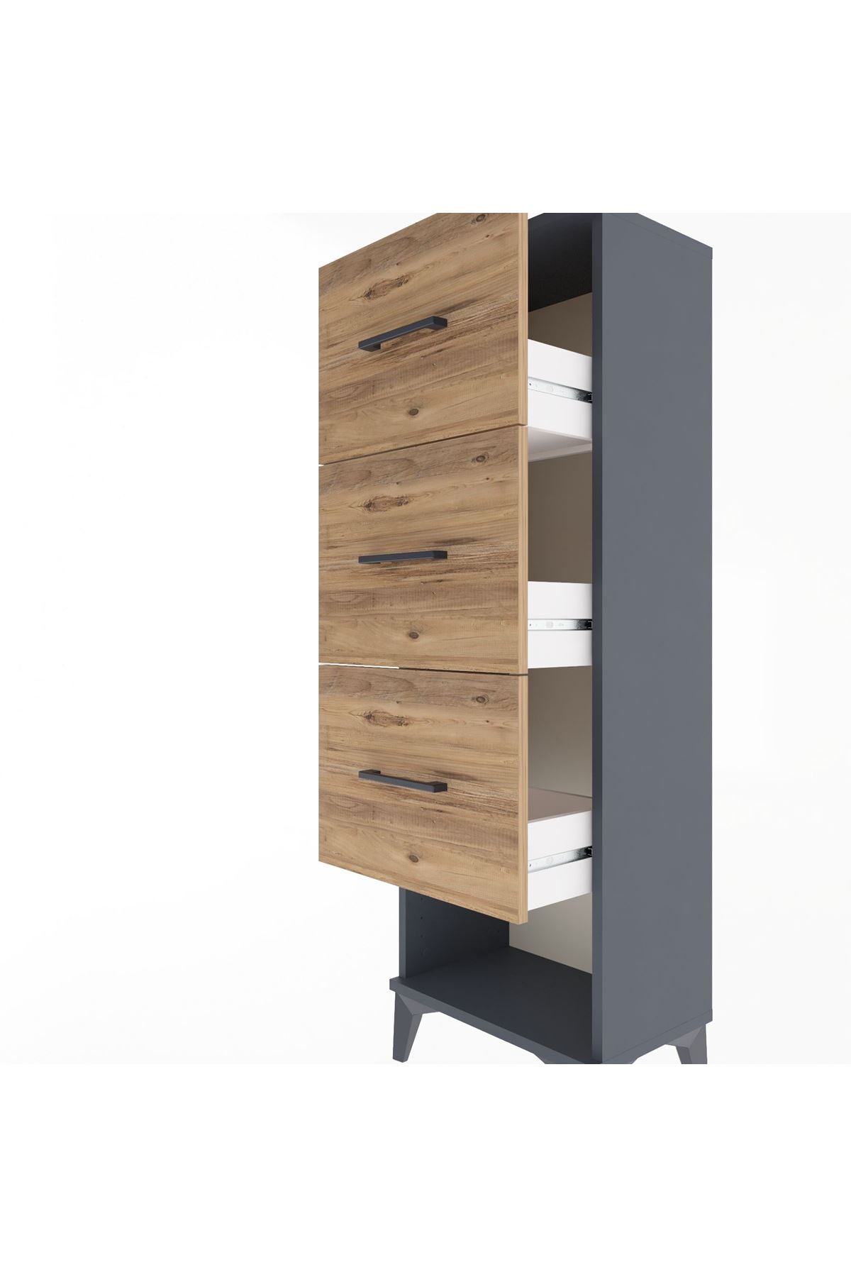 Arges Dolap 3 Çekmeceli 44x30x134 - S16M045V6A