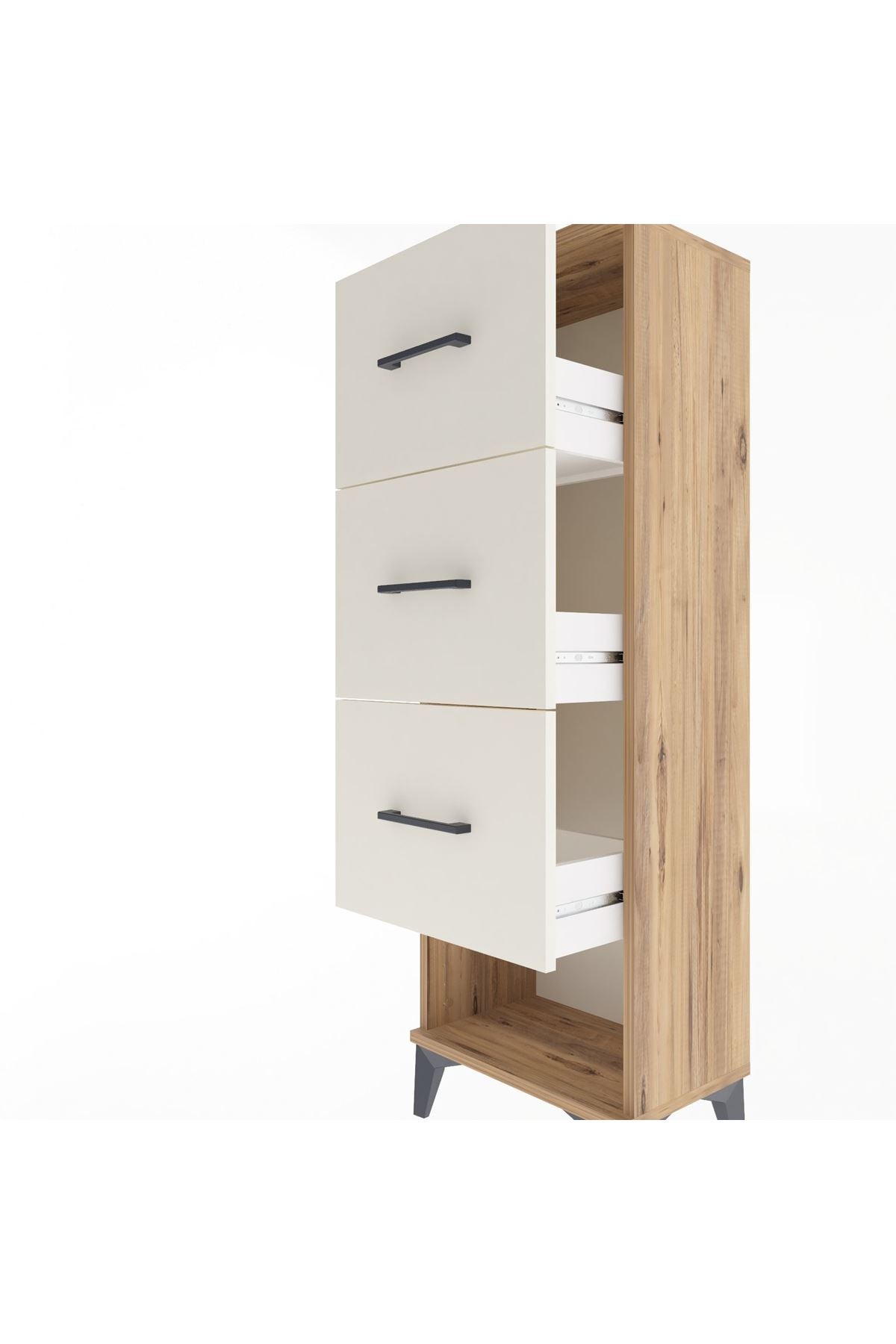 Arges Dolap 3 Çekmeceli 44x30x134 - S16M045V7A