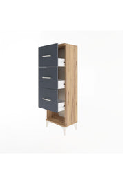 Arges Dolap 3 Çekmeceli 44x30x134 - S16M045V8A