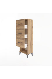 Arges Dolap 3 Çekmeceli 44x30x134 - S16M045V9A