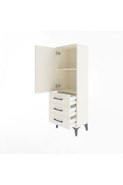 Arges Dolap 2 Raflı 3 Çekmeceli Tek Kapaklı 44x30x134 - S16M046V1A