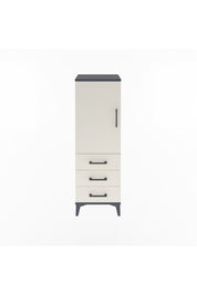 Arges Dolap 2 Raflı 3 Çekmeceli Tek Kapaklı 44x30x134 - S16M046V4A