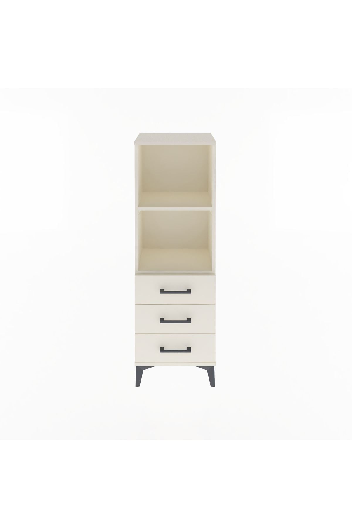 Arges Dolap 2 Raflı 3 Çekmeceli 44x30x134 - S16M047V1A